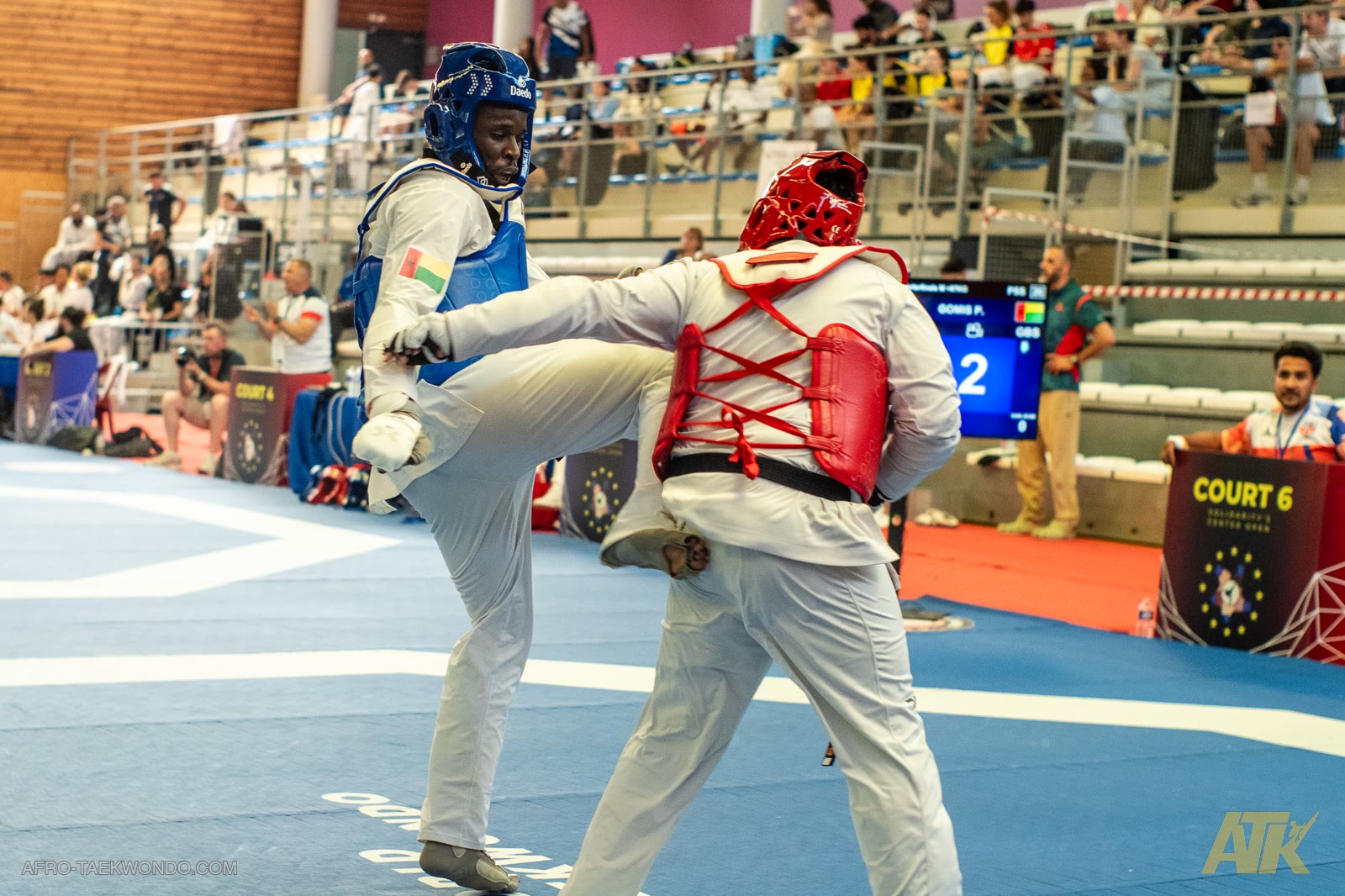 Court 6 : deux jours de combats non-stop, des cadets aux seniors.
