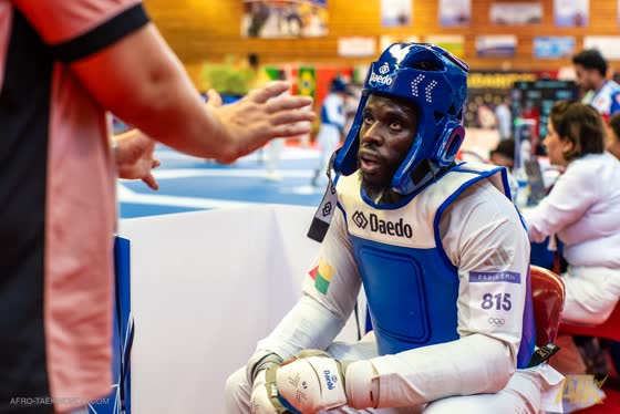 Entre deux tours pour le Bissau-Guinéen Paivou Gomis, futur médaillé de bronze des +87 kg.